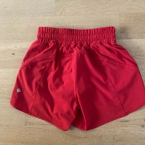 Lululemon Hotty Hot High Rise Lined Short 4” length